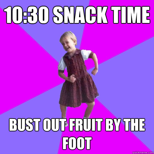 1030 snack time bust out fruit by the foot - Socially awesome kindergartener