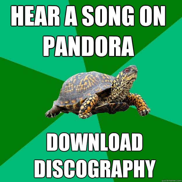 hear a song on pandora download discography - Torrenting Turtle