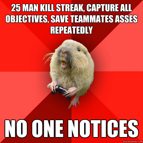 25 man kill streak capture all objectives save teammates a - Gaming Gopher