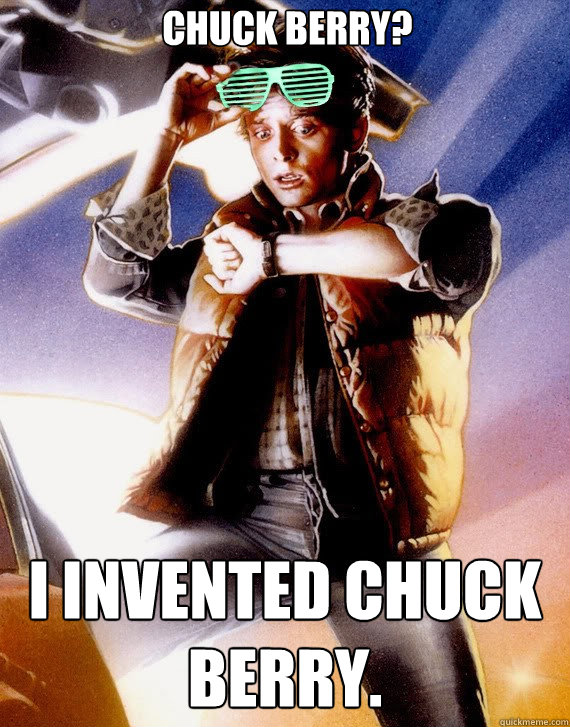 chuck berry i invented chuck berry - Hipster Marty