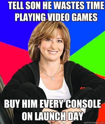 tell son he wastes time playing video games buy him every co - Sheltering Suburban Mom