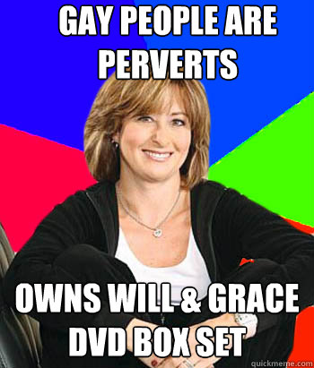 gay people are perverts owns will grace dvd box set - Sheltering Suburban Mom