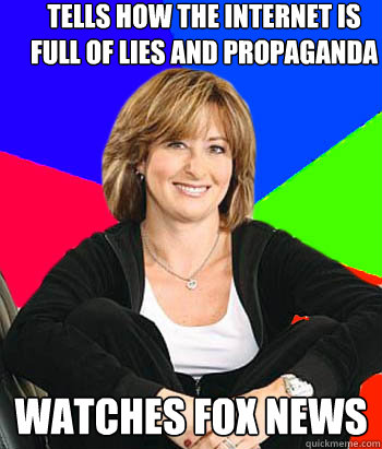tells how the internet is full of lies and propaganda watche - Sheltering Suburban Mom