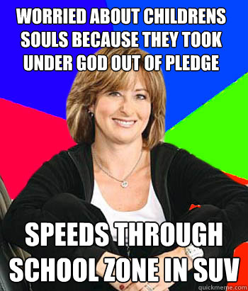 worried about childrens souls because they took under god ou - Sheltering Suburban Mom