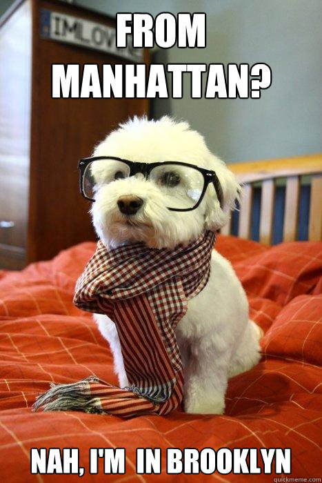 Hipster Puppy