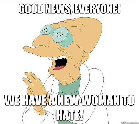 good news everyone we have a new woman to hate - Futurama Farnsworth