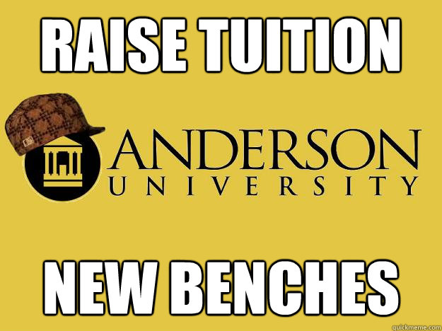 raise tuition new benches - ScumAU