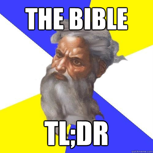 Bible Tl Dr