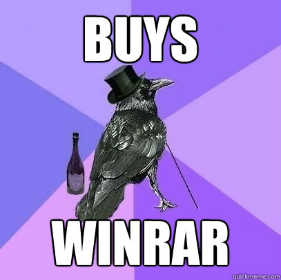 buys winrar - Rich Raven