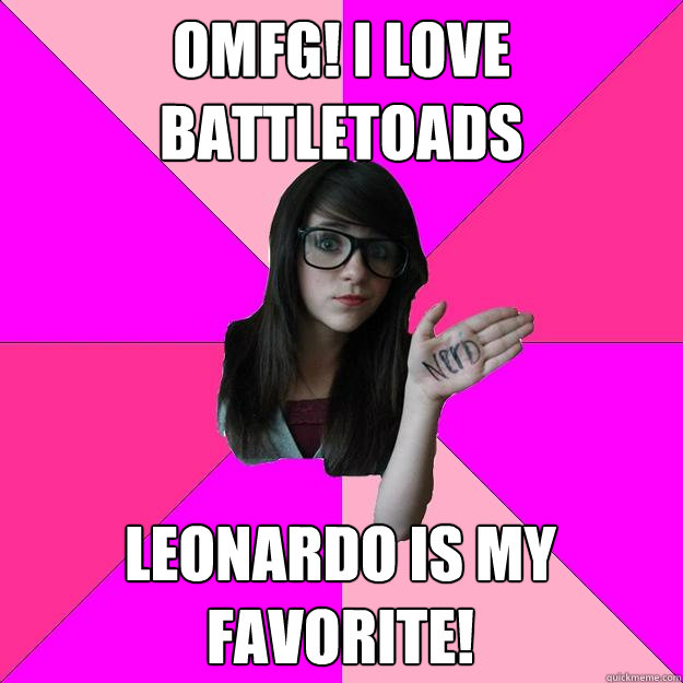 omfg i love battletoads leonardo is my favorite - Idiot Nerd Girl