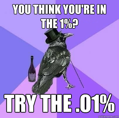 you think youre in the 1 try the 01 - Rich Raven