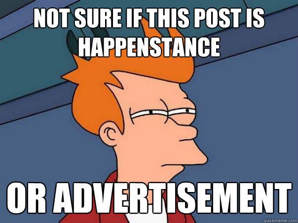 not sure if this post is happenstance or advertisement - Futurama Fry