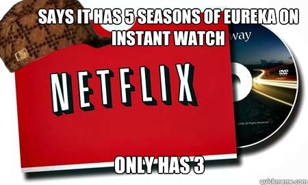 How Many Seasons Of Eureka Are There On Netflix