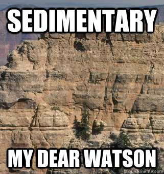 sedimentary my dear watson -