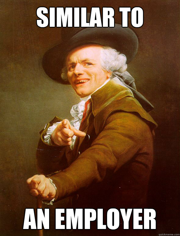 similar to an employer - Joseph Ducreux