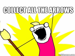 collect all the arrows - All The Things