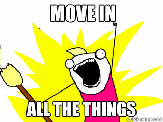 move in all the things - All The Things