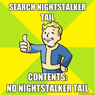 Nightstalkers Fallout