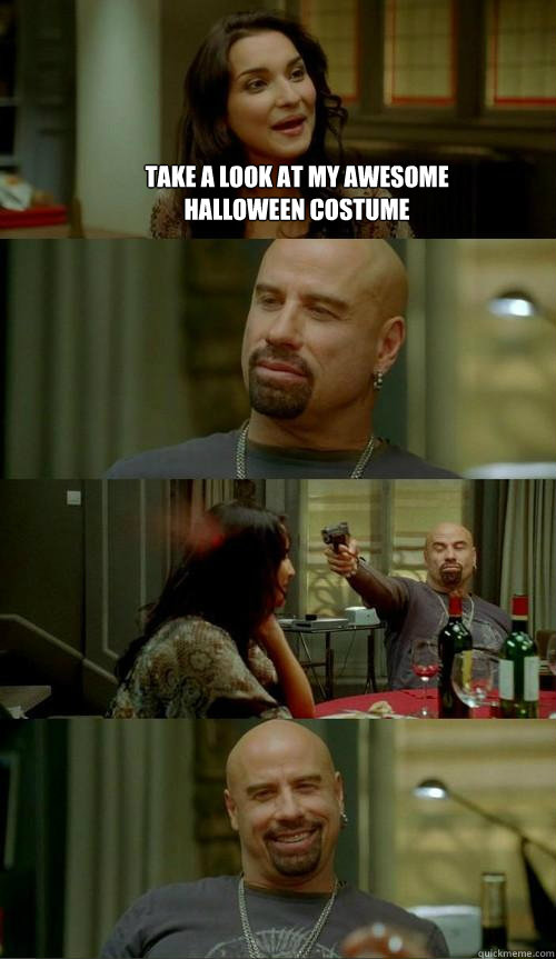 take a look at my awesome halloween costume - Skinhead John