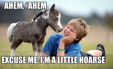 ahem ahem excuse me im a little hoarse -