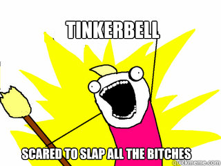 Tinkerbell Scared