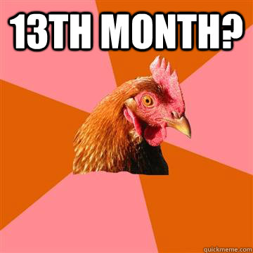 13th month - Anti-Joke Chicken
