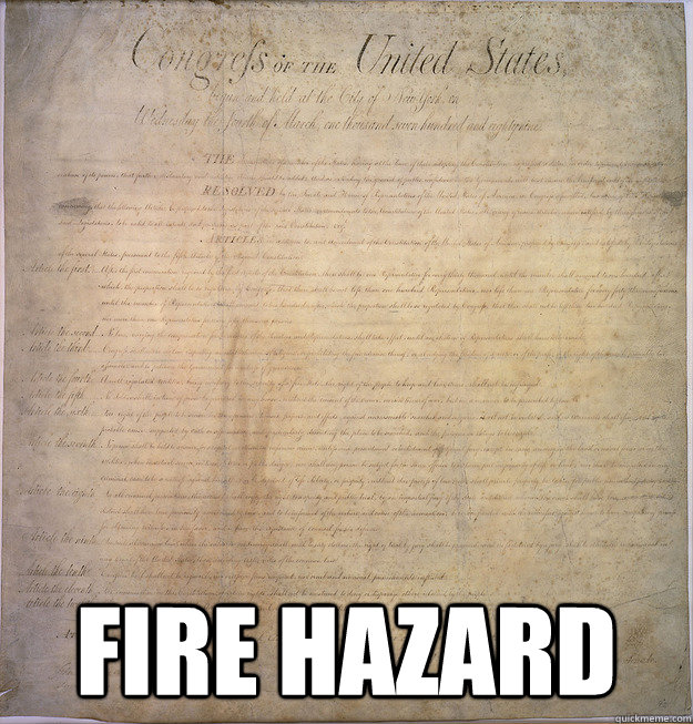 fire hazard - Scumbag NYPD