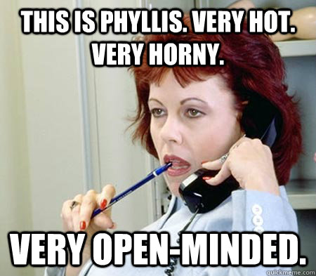this is phyllis very hot very horny very openminded - Phone Sex Phyllis