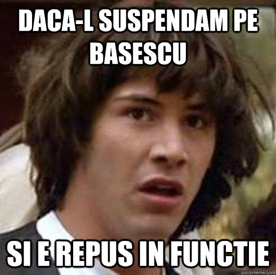 dacal suspendam pe basescu si e repus in functie - conspiracy keanu