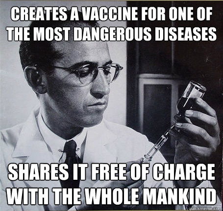 creates a vaccine for one of the most dangerous diseases sha - The original GGG