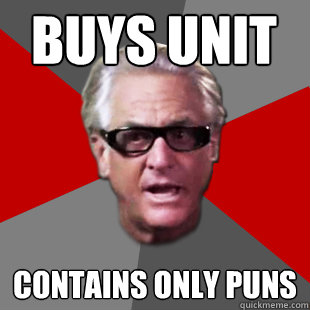 buys unit contains only puns - Storage Wars