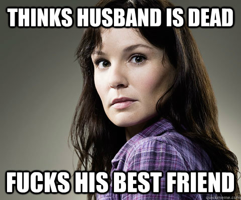 thinks husband is dead fucks his best friend - Stupid Lori