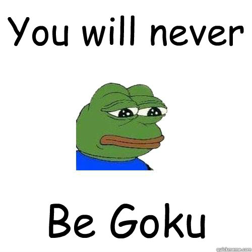 Sad Goku