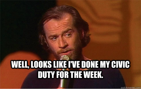 How I feel every time I upvote an important political issue