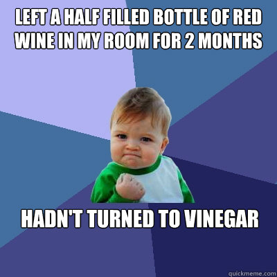 Half Filled Bottle