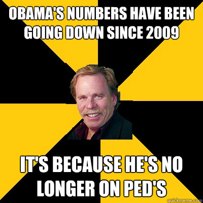 obamas numbers have been going down since 2009 its because - John Steigerwald