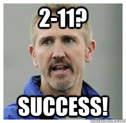 211 success - Terrible Football Coach