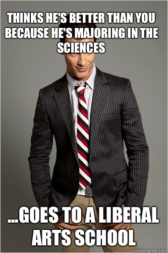 Thinks Hes Better Than You Because Hes Majoring in the Scien - Hamilton Hypocrite