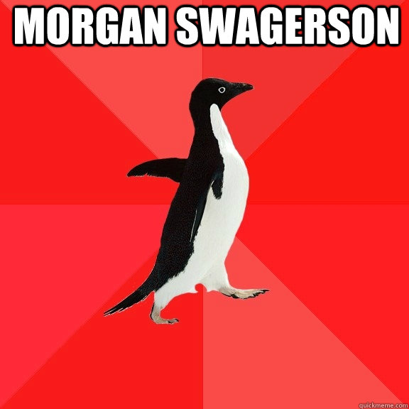 morgan swagerson - Socially Awesome Penguin