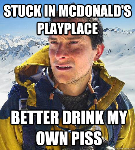 mcdonalds bear grylls