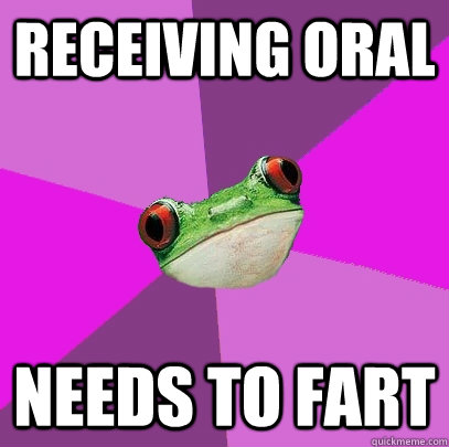 receiving oral needs to fart - Foul Bachelorette Frog