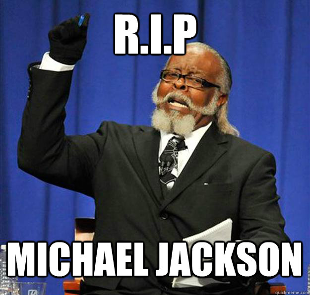 rip michael jackson - Jimmy McMillan