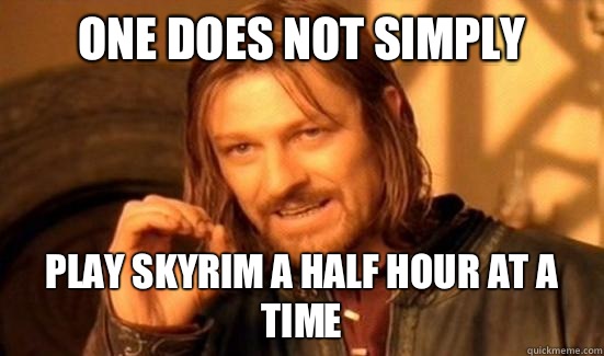 One Does Not Simply plug in a usb the first time - Boromir