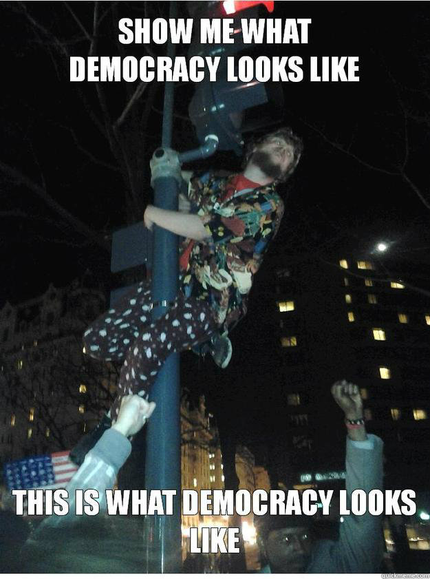 60 - this is what democracy looks like