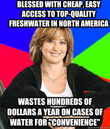blessed with cheap easy access to topquality freshwater in - Sheltering Suburban Mom