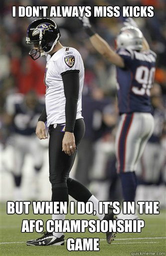 Most interesting kicker