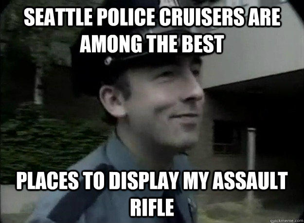 seattle police cruisers are among the best places to display - Seattle Police