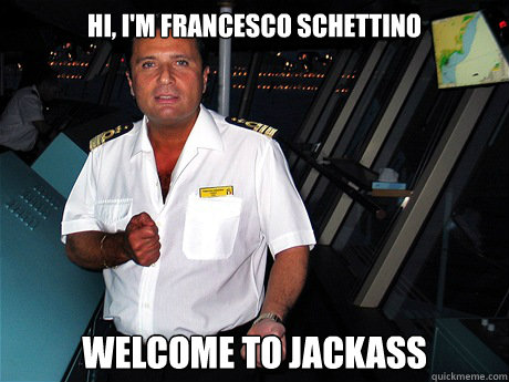 hi im francesco schettino