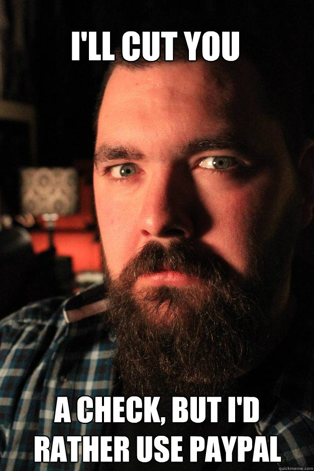 ill cut you a check but id rather use paypal - Dating Site Murderer