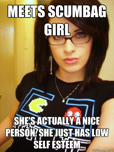 meets scumbag girl shes actually a nice person she just ha - Cool Chick Carol